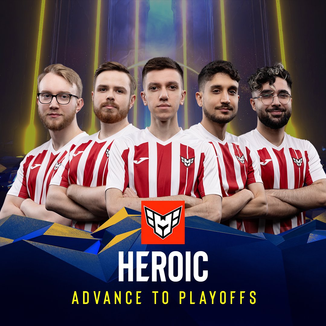 It's playoffs for @heroicgg at #IEM Dallas 2024! 🥳 They do so by not dropping a single map in their lower bracket run, congratulations! 👏👏 #IEM100