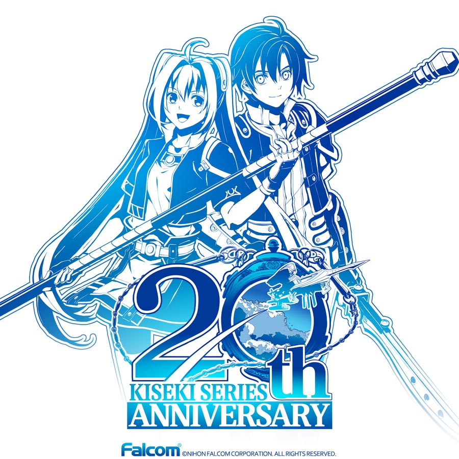 nihonfalcom's tweet image. おはようございます！
★おかげさまで軌跡シリーズ20周年★
20年前の今日は『英雄伝説 空の軌跡』Windows版の発売日。
これからも応援よろしくお願いいたします！
#軌跡シリーズ