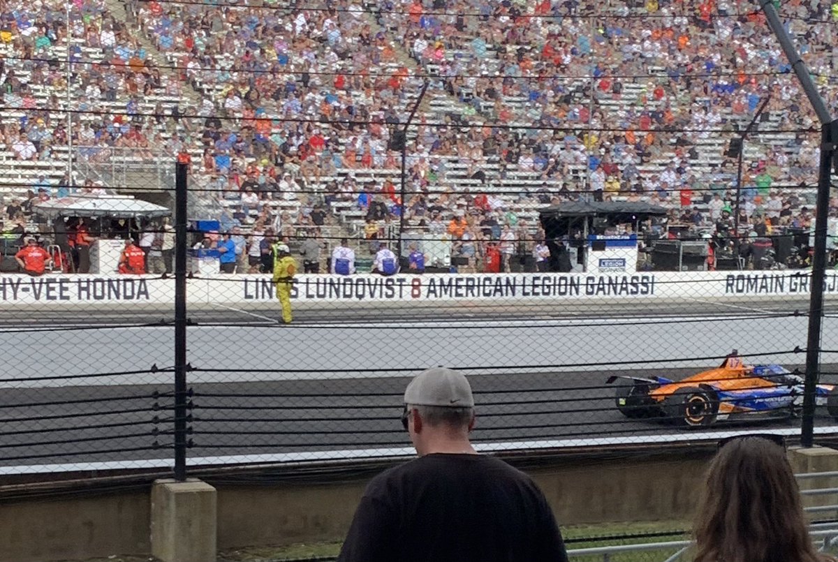 sony_persaud's tweet photo. @KyleLarsonRacin You did great and did your best. There were thousands of fans cheering you on man. I was ecstatic to be there to watch you race. Congrats on Indy 2024 Rookie of the year. https://t.co/ufwVQcS2jw