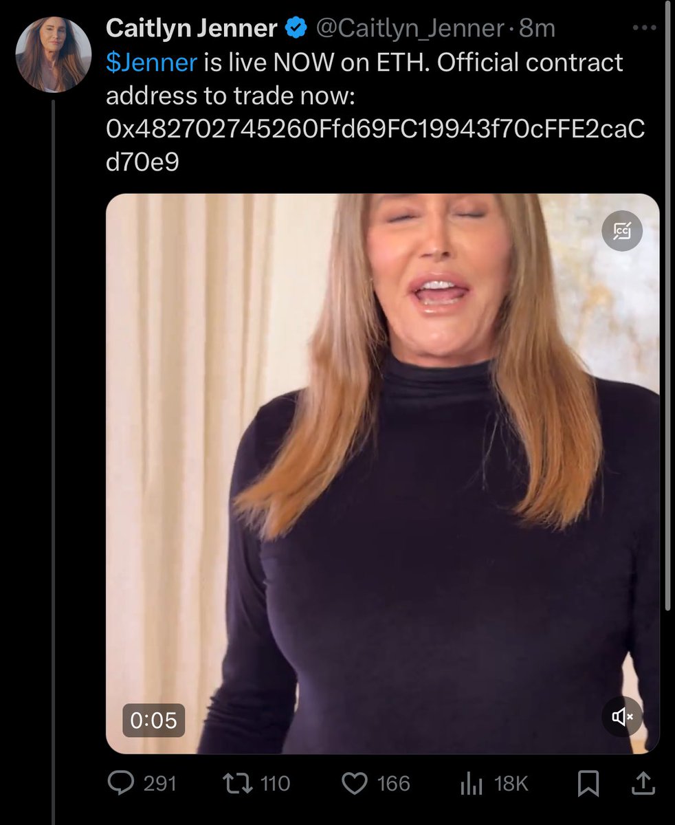 BREAKING 🚨: CAITLYN JENNER TRANSITIONS FROM SOLANA TO ETHEREUM