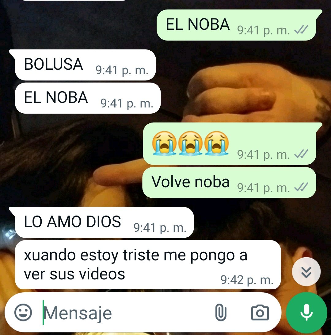 Fua, el noba 😔😔