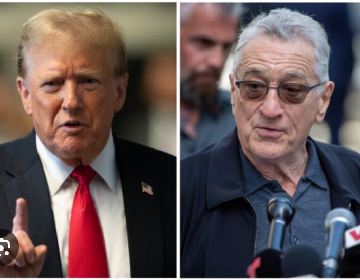 Trump over de aandachtsperikelen van Robert De Niro 🤣🤣🤣