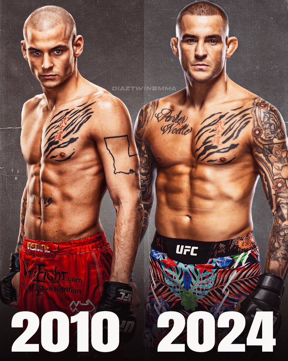 Dustin Poirier through the years! 💎🔥 #UFC302