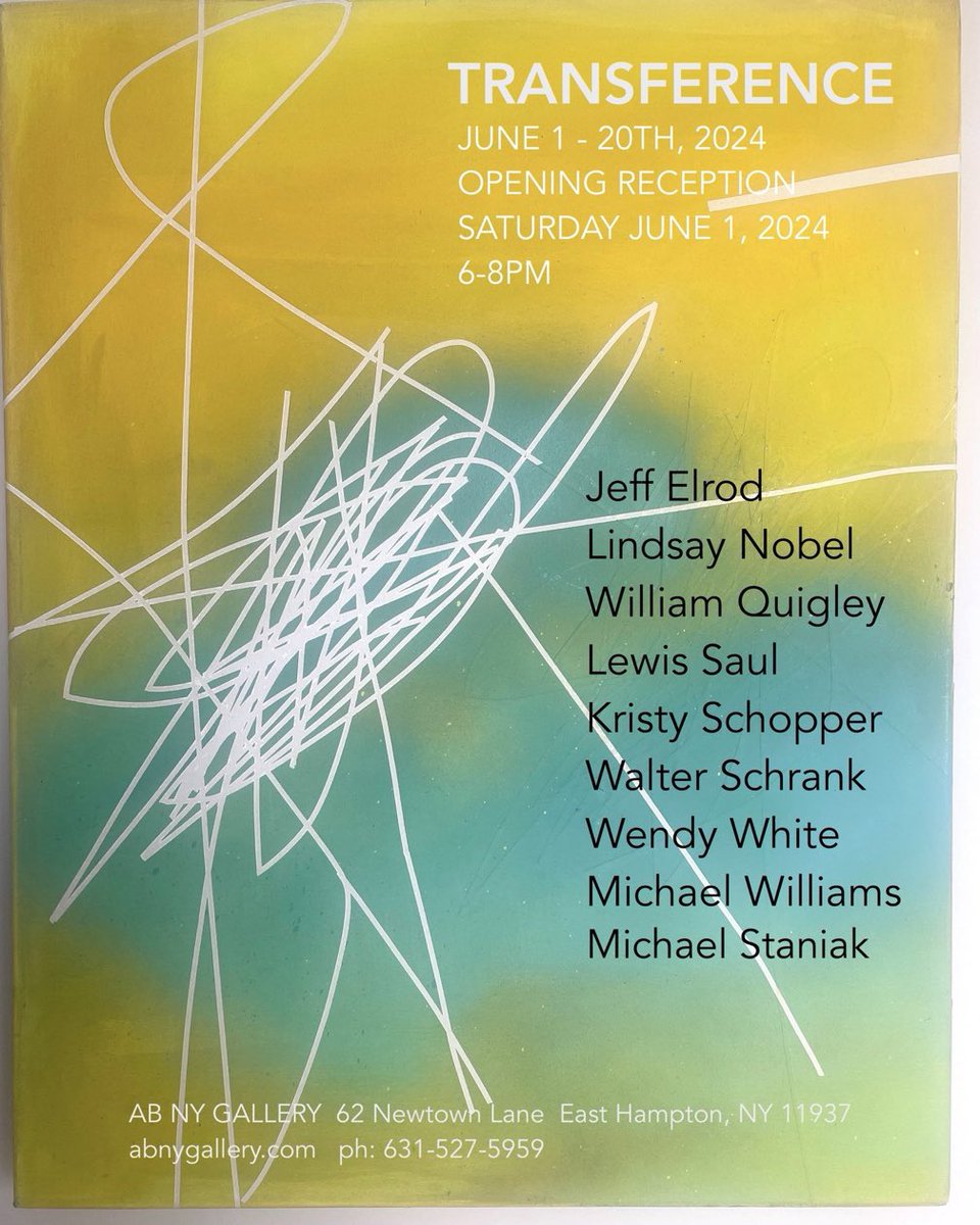 AB NY Gallery East Hampton group show #artopening #easthamptons @ABNYGallery1