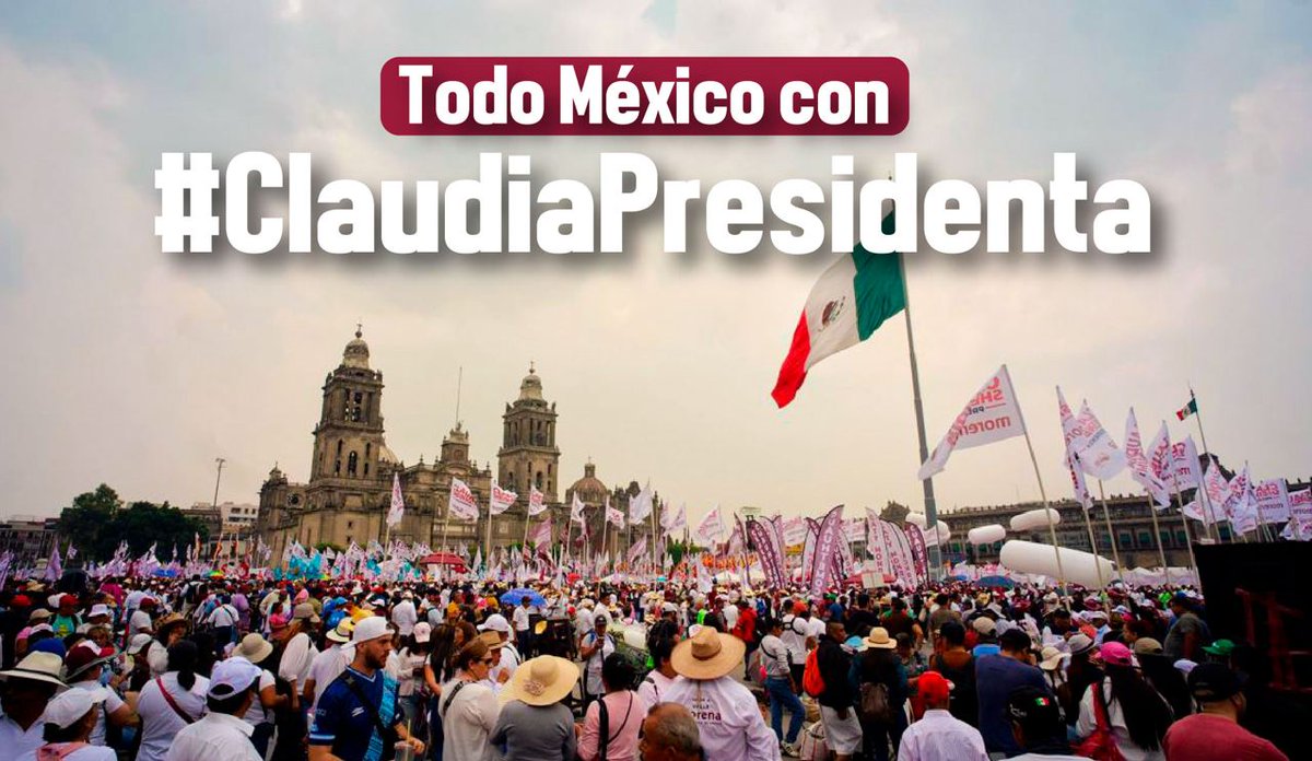 Todo México lo sabe #ClaudiaPresidenta #ConTokioClaudia