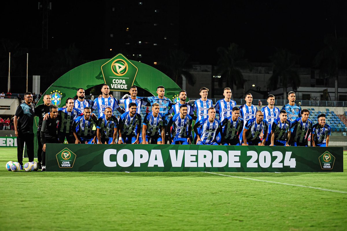 OS CAMPEÕES DA COPA VERDE 2024!

📸: Staff Images/CBF