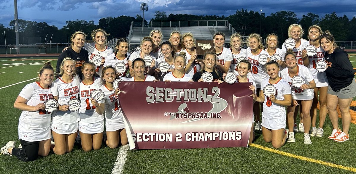 Congratulations to Bethlehem, our Class B Girls Lacrosse CHAMPS! 🥍🏆⭐️