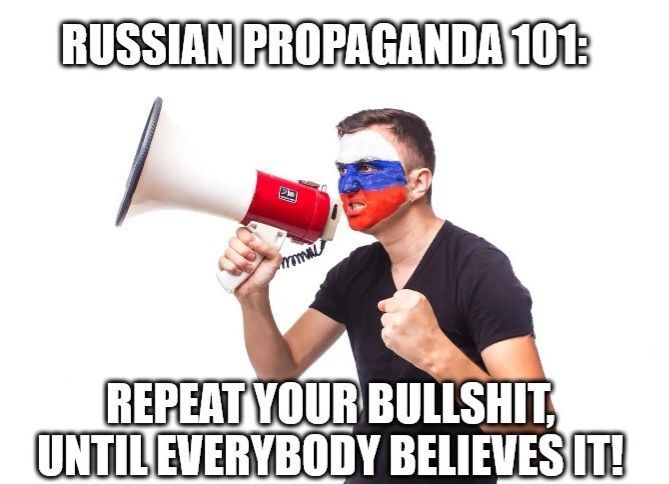 Russian Propaganda 101 Check on my #blog --> sydesjokes.blogspot.com/2024/05/russia…