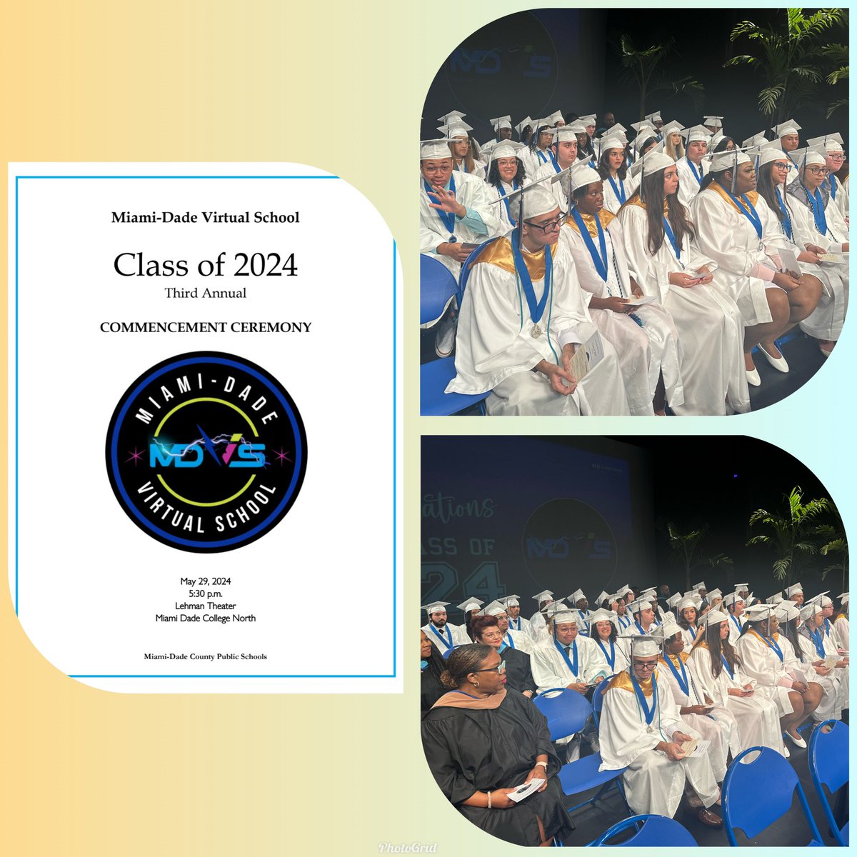Congratulations to the Miami -Dade Virtual School Class of 2024! Graduates, I  wish you the best on your journey after graduation and please continue to strive for excellence! <a href="/SuptDotres/">Jose L. Dotres, Ed.D.</a>  <a href="/YeseniaAponte05/">Yesenia Aponte</a> <a href="/MDCPSNorth/">M-DCPS North Region</a> <a href="/MDVirtualSchool/">Miami-Dade Virtual School</a>