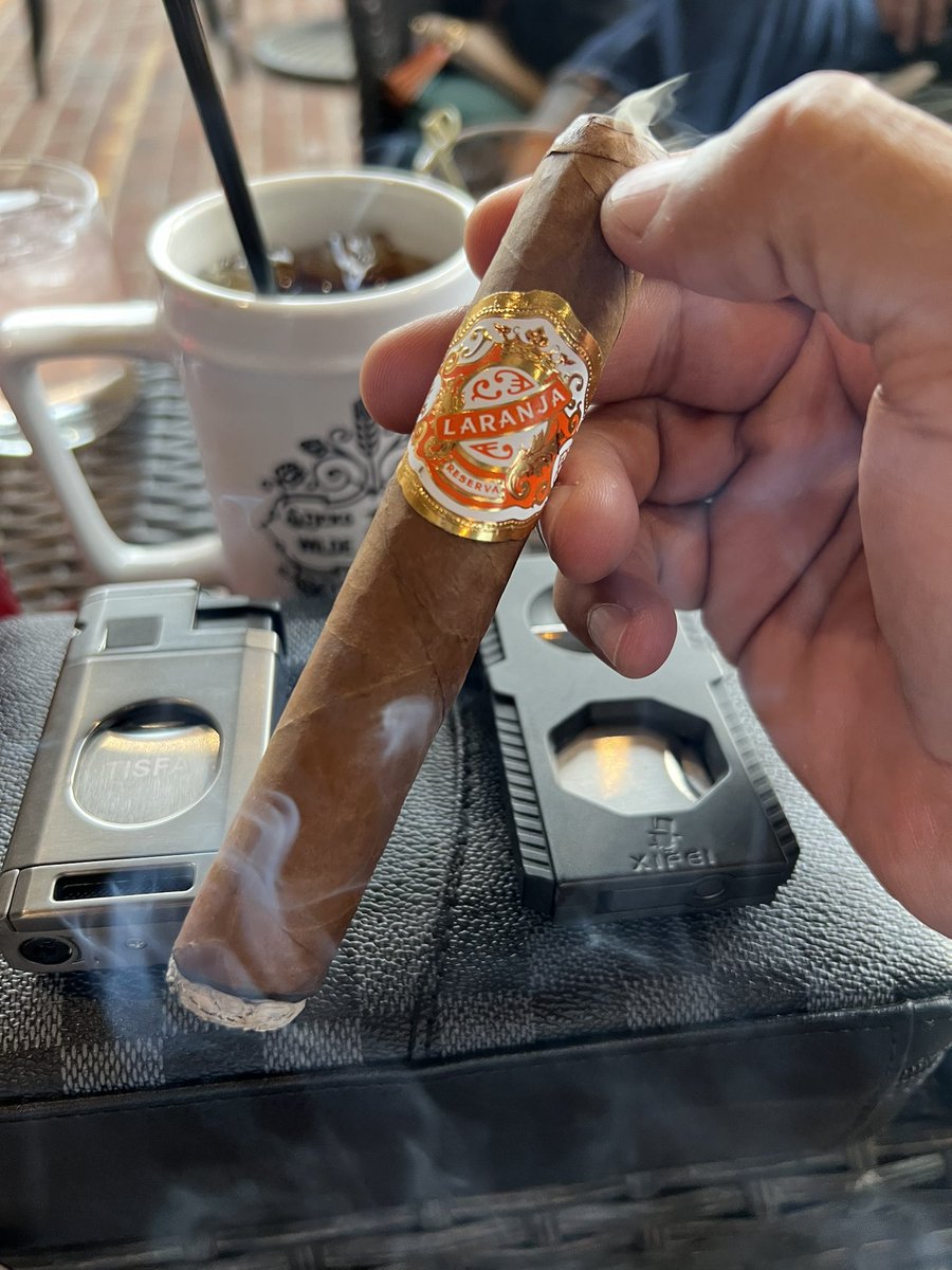 Time to relax and I’m doing it with an Espinosa Laranja Reserva. @EspinosaCigars @xifeicigartools #EspinosaCigars #EspinosaLaranjaReserva #XifeiCigarTools  #CigarLifestyle #CigarCulture #CigarSociety #CigarOfTheDay #SmokeClassy #BOTL #SOTL #CigarEnvy #PSSITA #CigarsWithClass