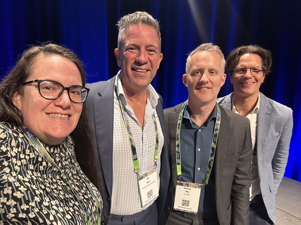 Feeling so energised by this session on goal directed cerebral management in the #ICU #CICM2024ASM with amazing fellow panelists @OliFlower Andrew Udy and Hal Rice. What a pleasure to discuss neurocritical care with people as passionate about brains as I am! 🧠🧠🧠🧠🧠🧠