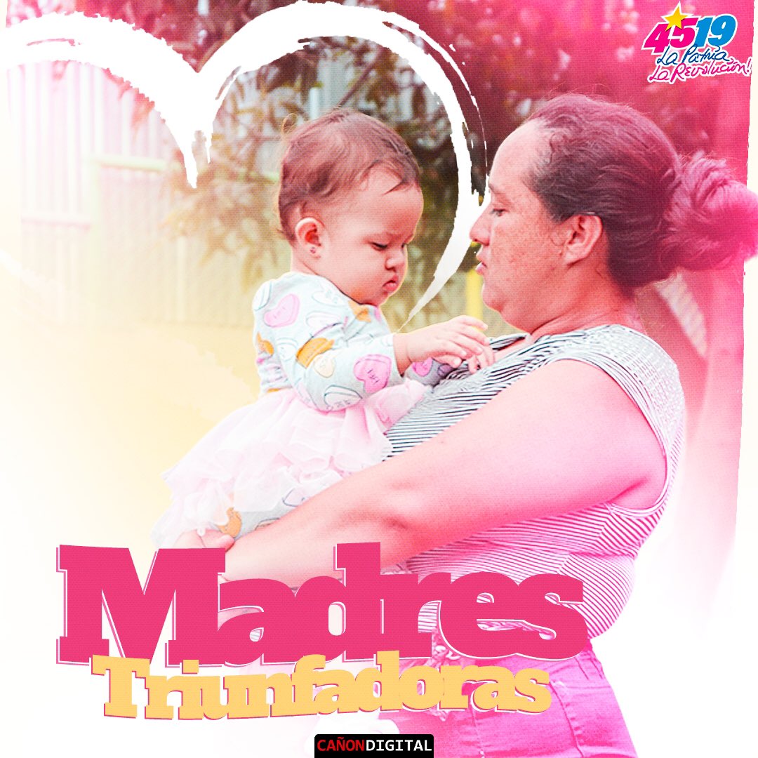 🌹Conmemoramos a nuestras madres valientes, madres triunfadoras que cada día velan por su familia y construyen su hogar. - - - #SoberaníayDignidadNacional