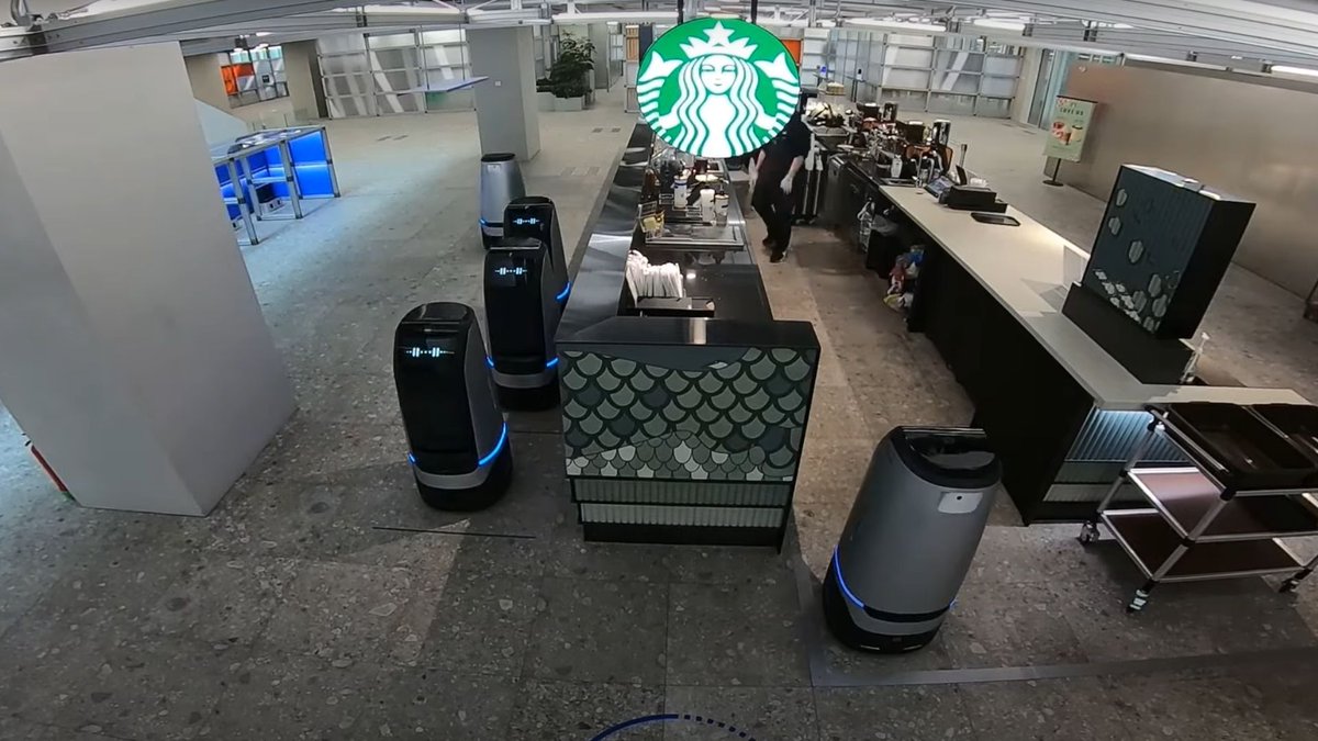 World’s only @Starbucks where 100 service robots fulfill orders interestingengineering.com/innovation/nav…