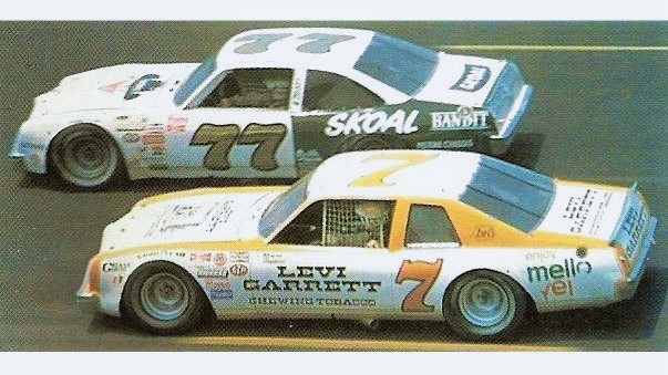 Harry Gant won the 1982 Mello Yello 300 at Charlotte 42 years ago today. 🏁 Morgan Shepherd (#7) finished 3rd. #TheSkoalBandit 🏁