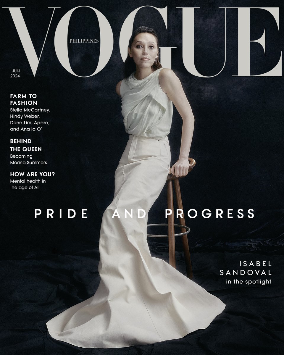 Isabel Sandoval is in the spotlight. Her assured visions of #Moonglow and #TropicalGothic are signs that she’s shed her emerging status and found her voice as a filmmaker

Visit vogue.ph to read the June 2024 issue, out now on newsstands and shop.vogue.ph