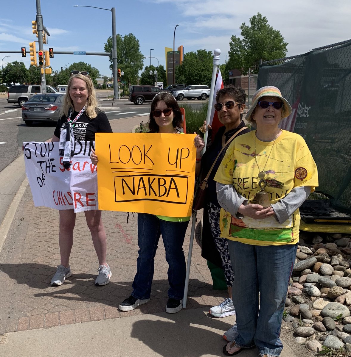Did you miss out on last week’s peace vigil? Don’t worry, we will be out there again this Saturday. We must raise our voices and stand up against genocide. Join us this Saturday at 10:30 at 52nd and Wads in Arvada. #copolitics #freepalestine #endthegenocide