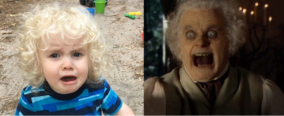 JessicaMcPike1's tweet photo. My youngest and his attitude. Introducing William Baggins https://t.co/Rm7Ba3gof4