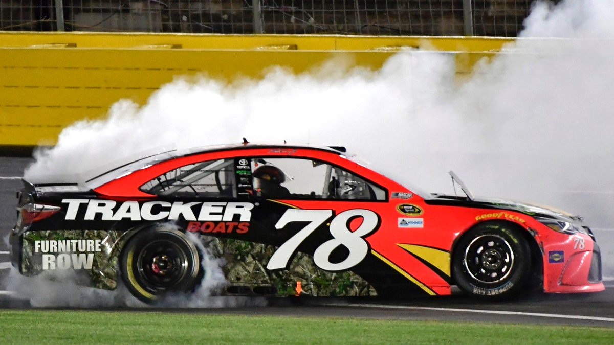 Martin Truex Jr won the 2016 Coca-Cola 600 at Charlotte eight years ago today. 🏁 #MTJ started on the pole and led a record 392 of 400 laps. #CocaCola600 🏁