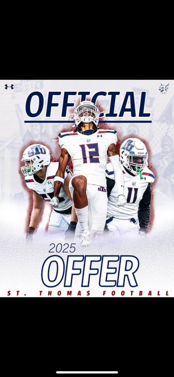 Blessed to receive an offer from St. Thomas University <a href="/ertonnchatelain/">Ertonn Chatelain, MBA</a> <a href="/SAHSJackets/">SAHS Jacket Football</a>