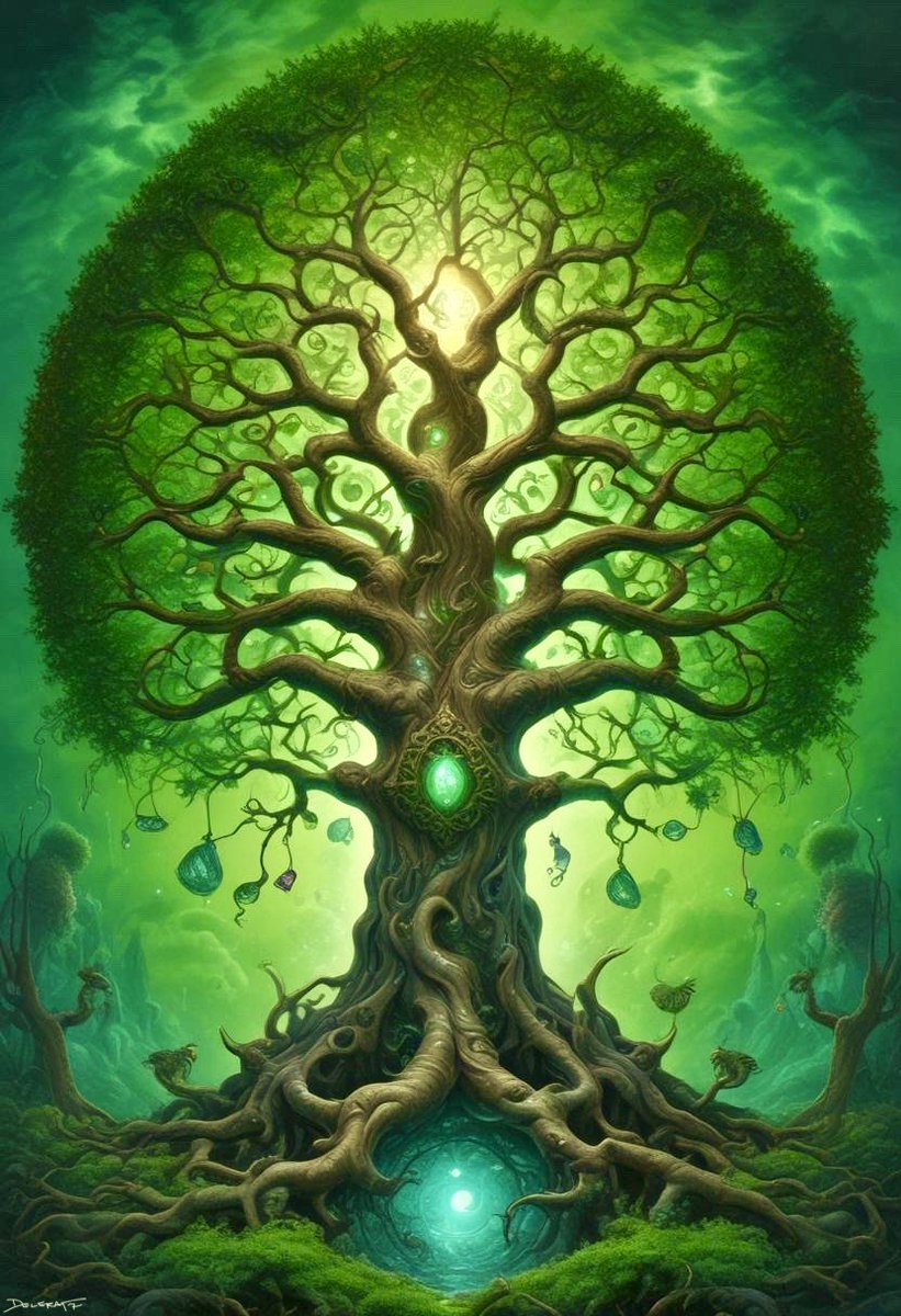 QT your Tree Art 💚🌲🌴🌳