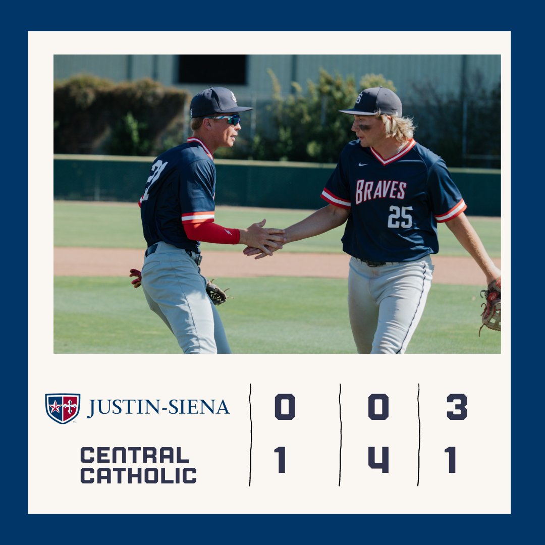 JSBRAVEBSBL's tweet image. NorCal D3 Final 4

A stellar run comes to a close.  Proud of this program beyond measure.  

✔️ Lowest NCS seed to win title
✔️ Moved up a division for NorCals &amp;amp; became lowest seed to advance 
✔️ Outscored opponents 62-5 in 6 playoff games, last 4 on the road. SIXTY TWO TO FIVE