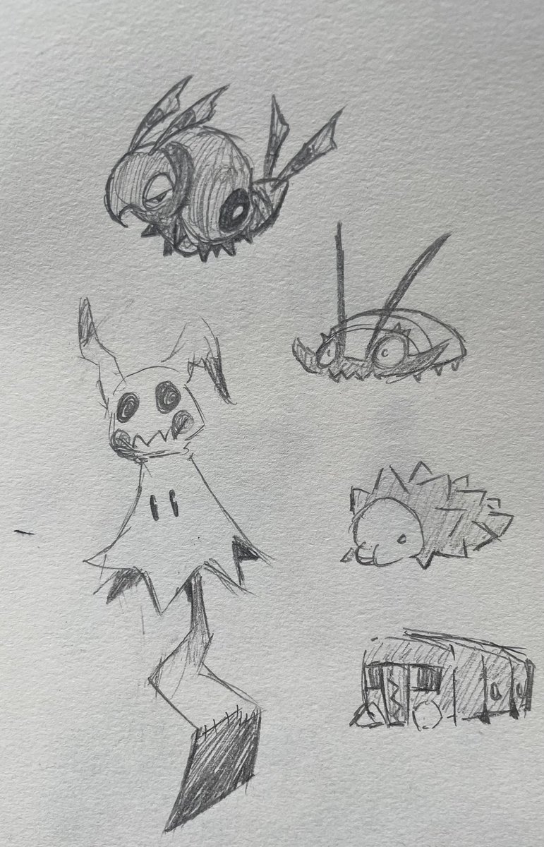 NotAvailable501's tweet image. Pokemon doodles today