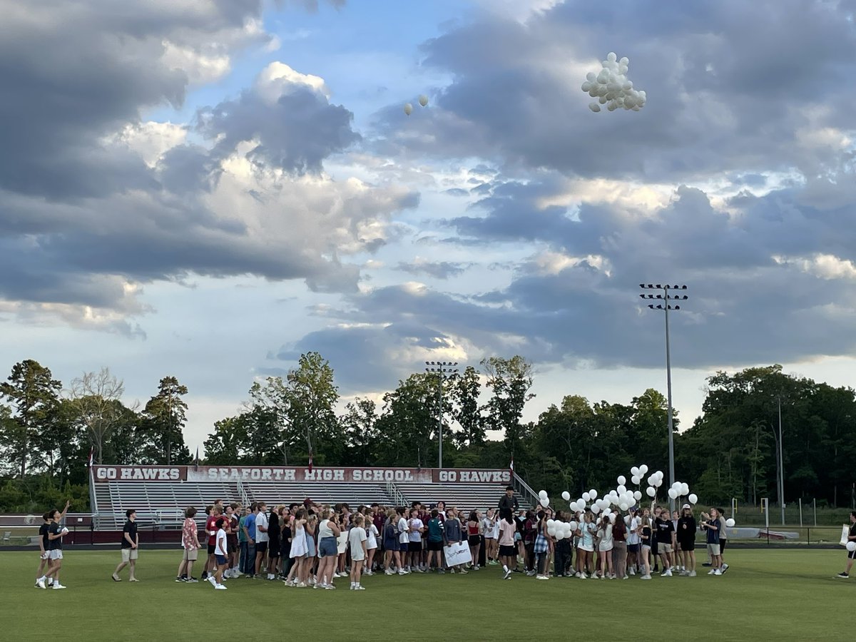 Thank you Hawks Nation and especially Brandin O’Neill for a spectacular event for our athletic programs! We are so blessed to have such great student athletes, coaches, and families here at Seaforth! Thank you to especially to our 1st Senior Class! #WeAreSeaforth!