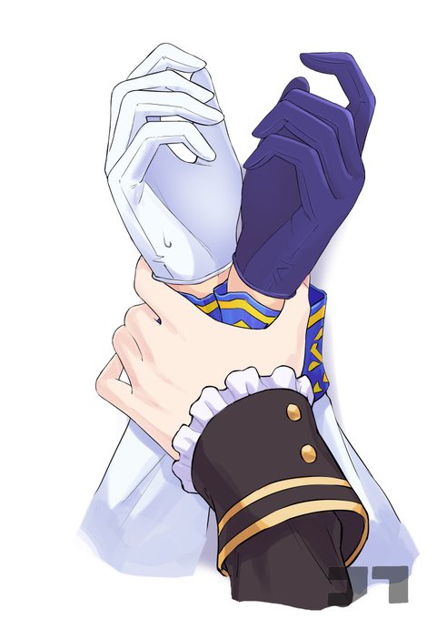 「2girls white gloves」 illustration images(Latest)