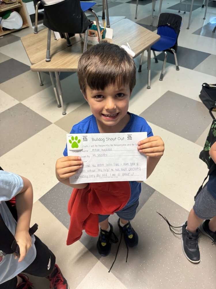 batavia_elem's tweet photo. #BulldogShoutOut #GoodNewsCallOfTheDay https://t.co/2Mm08r0pPJ
