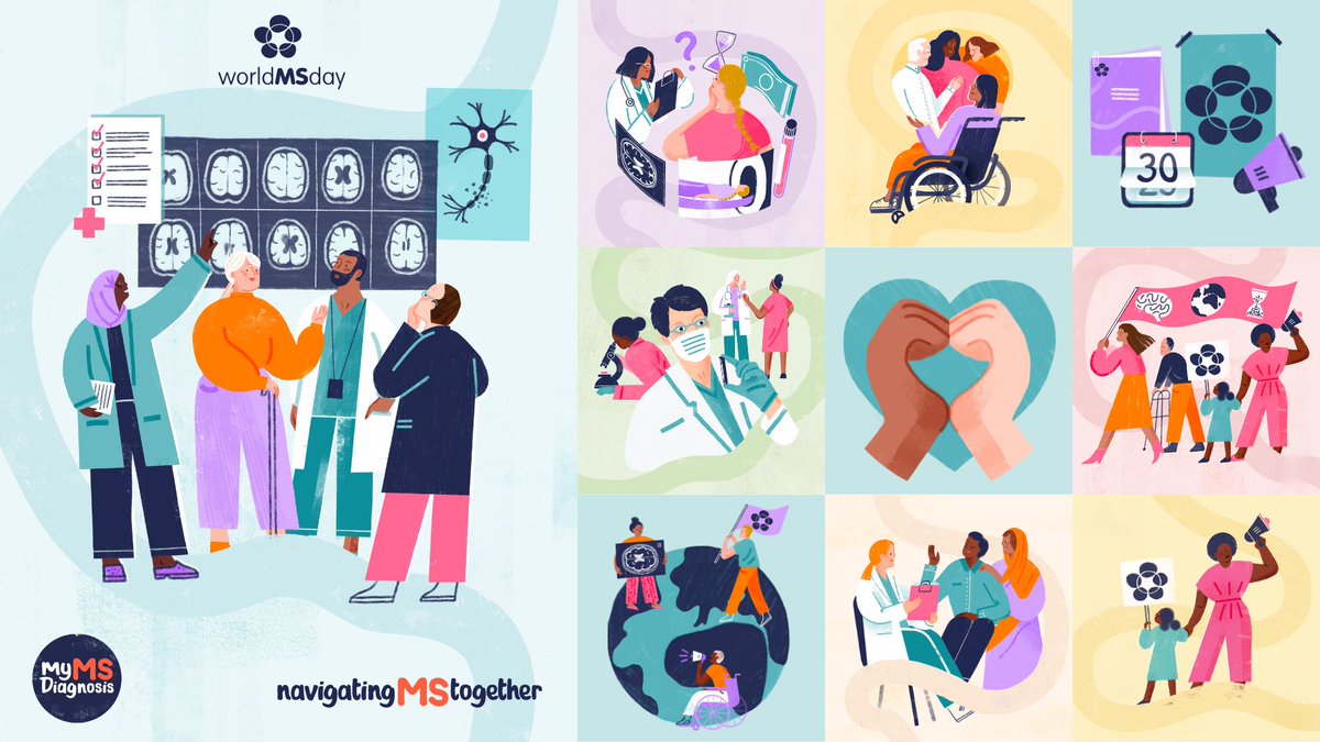 'Navigating Multiple Sclerosis Together':
Celebrating World MS Day and advocating for those living with Multiple Sclerosis
@socialpwds @mssocietyindia @DisabledWorld @mssociety @mssocietyuk @possiabilities  #multiplesclerosis #DisabilityAwareness #Disabilityinclusion