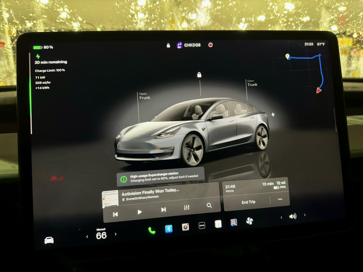 New UI is dope
#Tesla #Model3