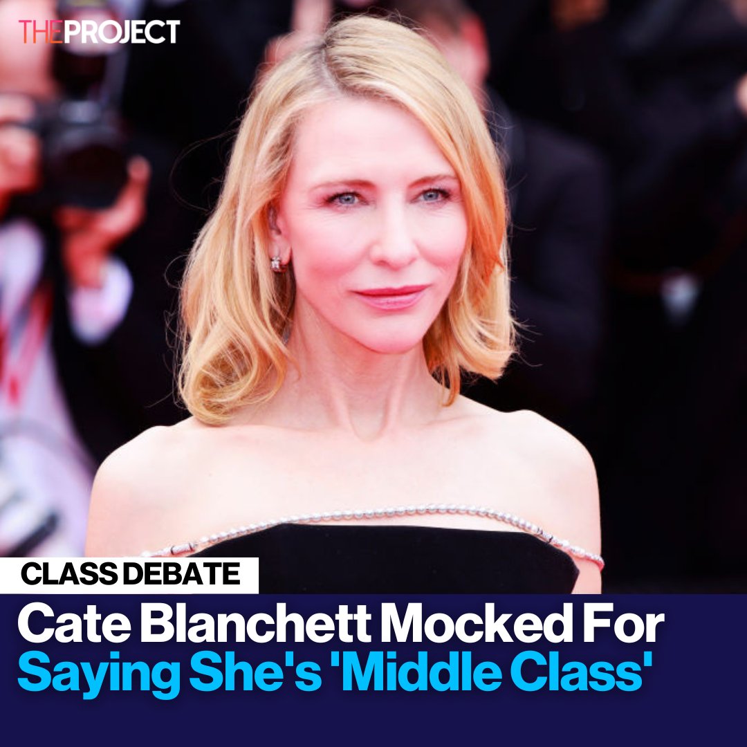 Aussie actress Cate Blanchett is being mocked for declaring she is 'middle class'.

READ MORE: brnw.ch/21wKgcs