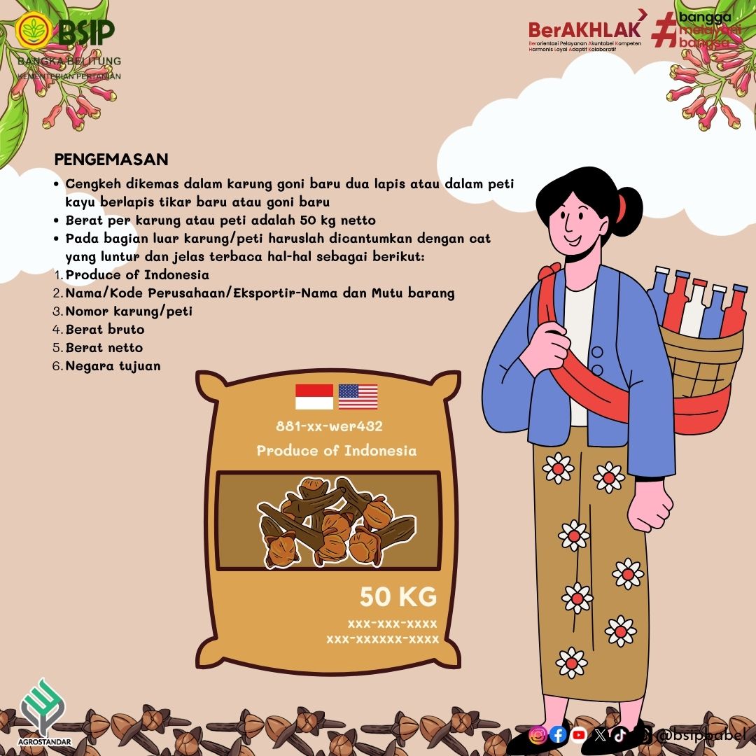 brmpbabel's tweet photo. Halo #SIPren yuk mengenal SNI 01-3392-1994 tentang Cengkeh. Jangan lupa disimak ya #SIPren! https://t.co/WBpcUlfNZc