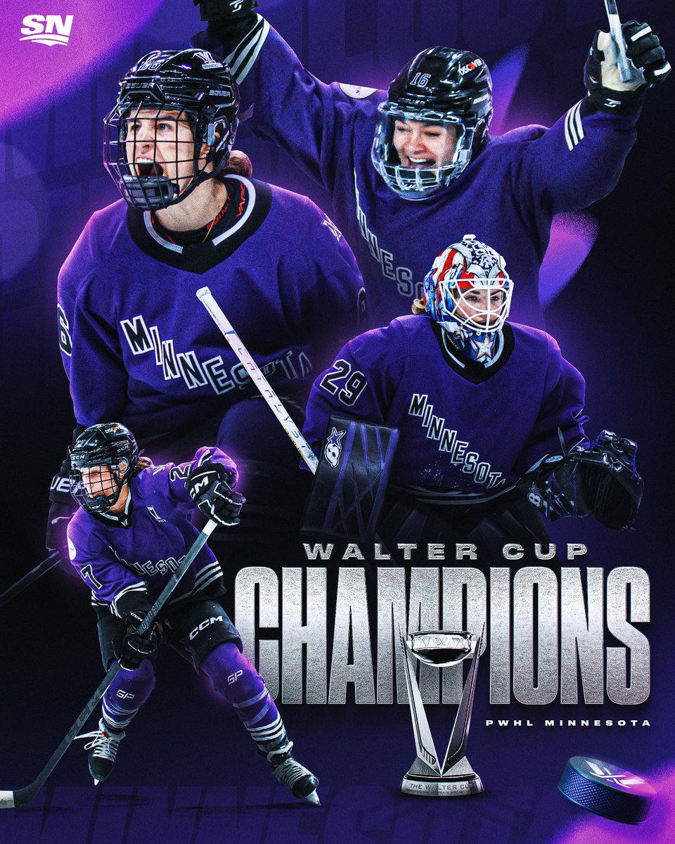 PWHL MINNESOTA MAKES HISTORY AS THE FIRST EVER WALTER CUP CHAMPIONS! 🏆