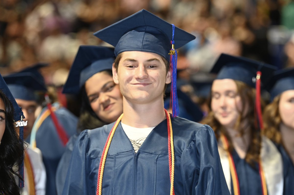 CFISDAbbie's tweet photo. .@CySpringsHS is THAT school! The Panther #Classof2024 is here at the @BerryCenter ready to celebrate their commencement! #CFISDspirit #CySpringsGrad 🎉🎓 https://t.co/CEKoOiOkX7