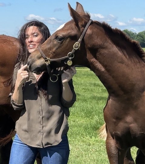 It was a very windy, but ever-so-awesome day at the “office”. Stay tuned to @BreedersCup social for our latest #FoalFriday from @LanesEndFarms, featuring this SPECTACULAR son of… Well, you gotta watch to find out 😉 In the meantime, any guesses? 🌟🏇🌟