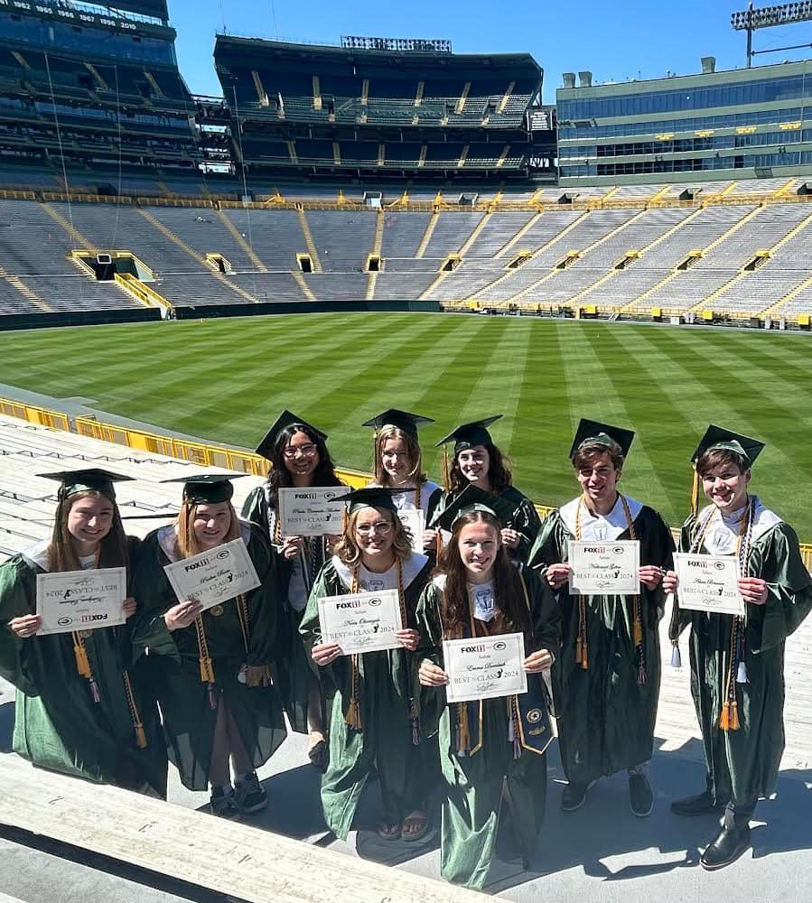 Congratulations to our Preble Hornet, ‘Best of the Class’ recipients! #PreblePride