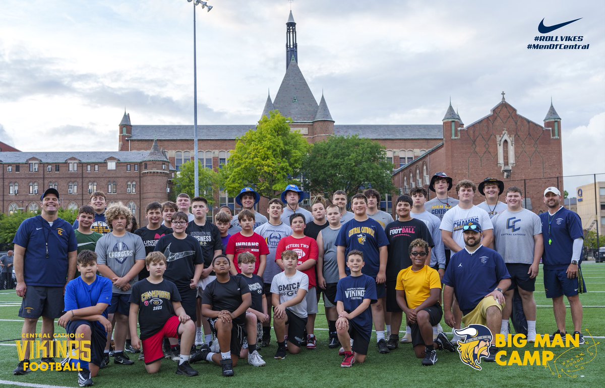Fantastic Night at @PCC_FOOTBALL for our OL/DL BIG MAN Camp! Thanks to all the campers and their families for coming down and getting some work in with us! The EFFORT was through the roof!! #RollVikes #MenofCentral ✝️📚🤝