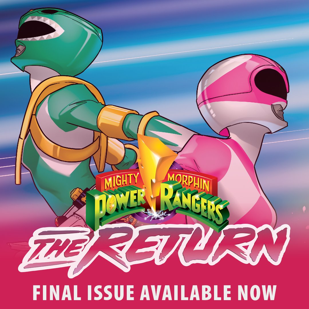 'The amount of care that the creative team put into bringing THE RETURN to life is on par with X-MEN ’97.' - @AIPTcomics The FINAL ISSUE of MIGHTY MORPHIN POWER RANGERS: THE RETURN is available now at your local comic book shop! boomstud.io/FindAShop