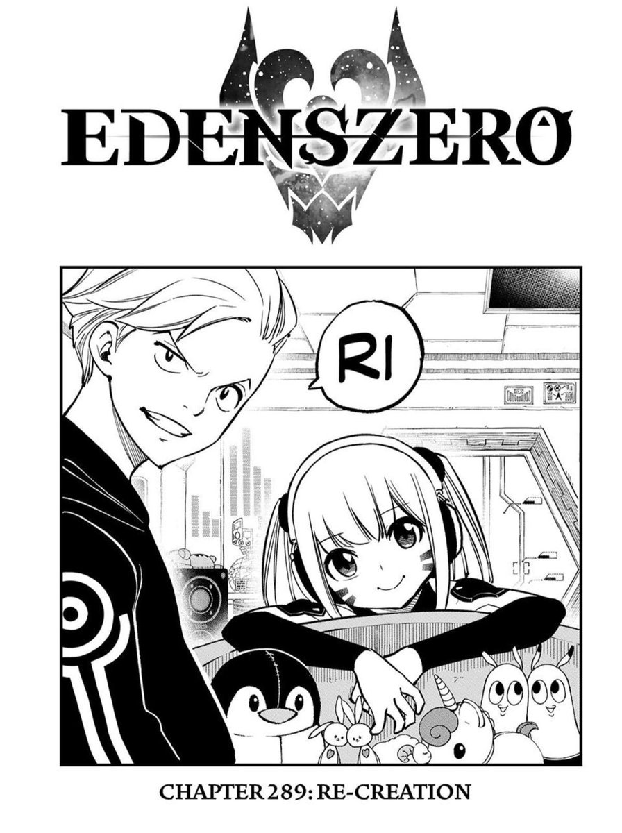 Chap 289! #EdensZero The Chronopage are mother and she went back to being Earth but where’s Shiki 😭 and then the end fast forwards to 20,000 years later.