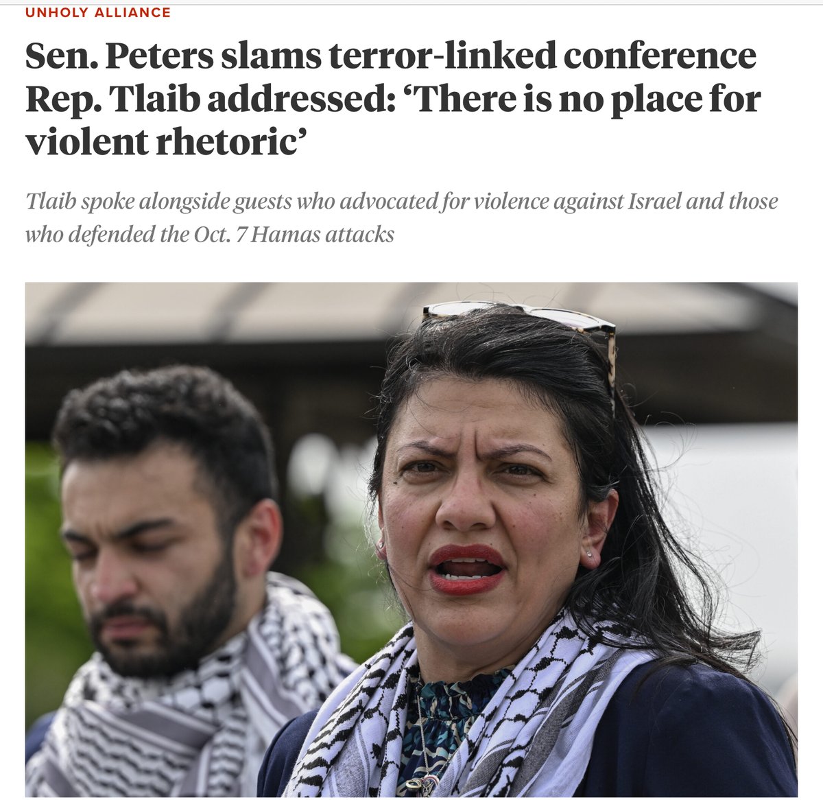 .Hamas proxy Rashida Tlaib is a genuine Jew-hater… @RepJoshG @RepRashida @RepJeffries @ADL @JGreenblattADL @JaredEMoskowitz @RepMikeLawler @SpeakerJohnson @ANTHONYDESPO @TomCottonAR