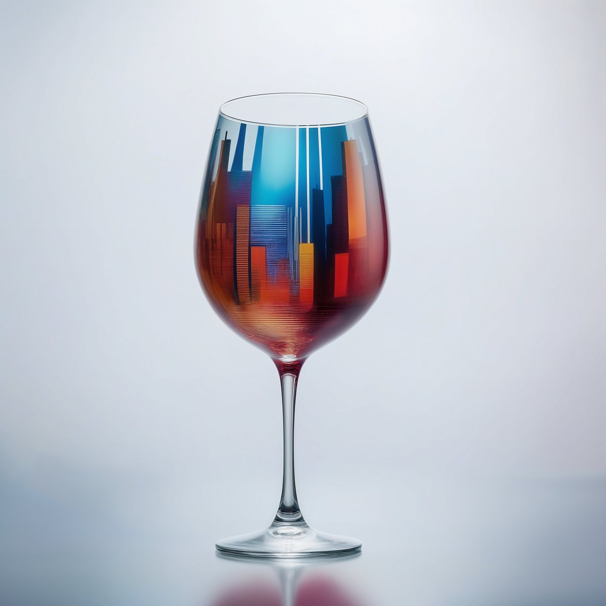 QT with your Inside a Wine Glass art

Retrofuturism in a wine glass
