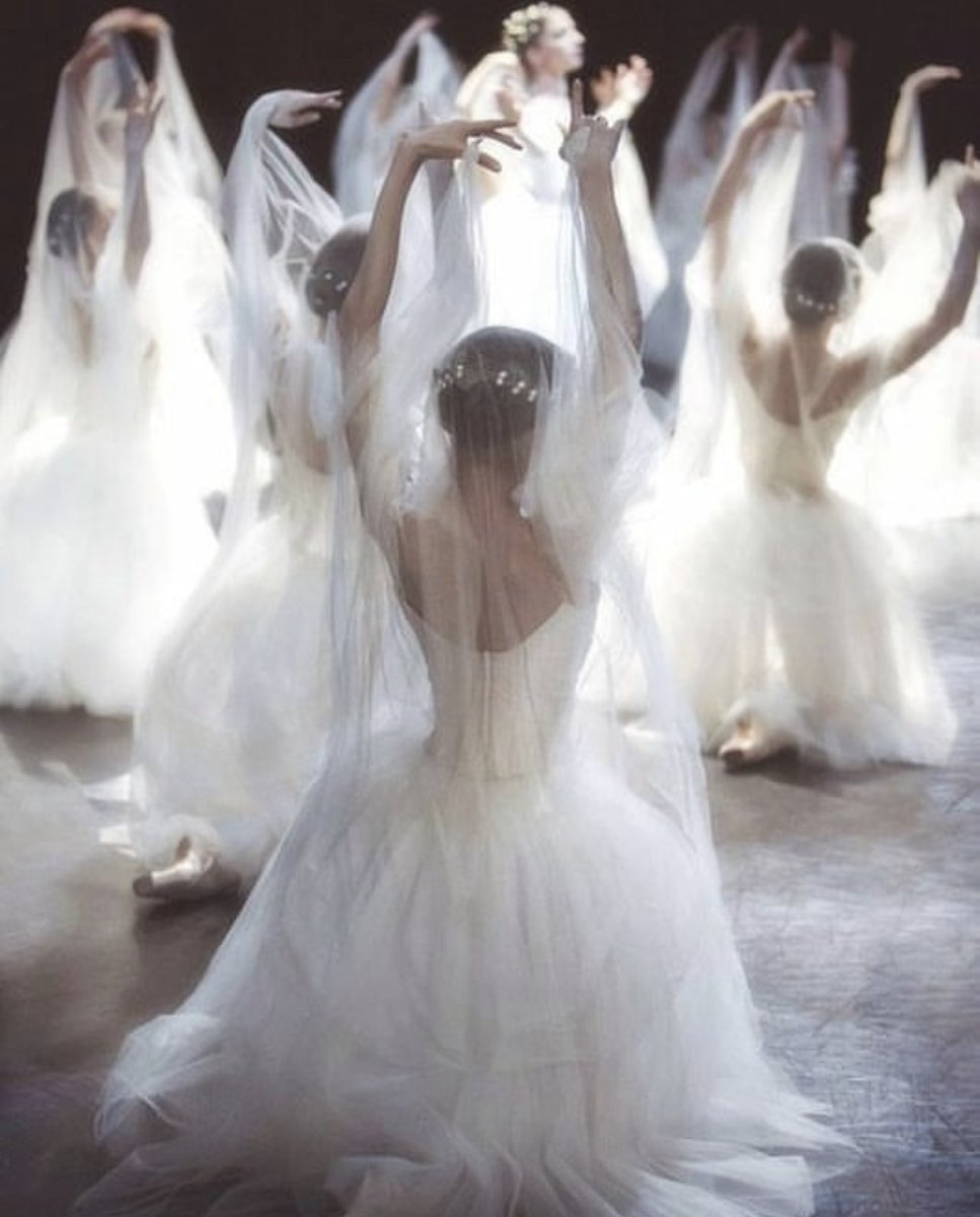 The Wilis in Act Il of Dutch National Ballet's Giselle. 
Photo by Sasha Gouliaev.