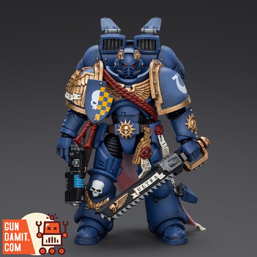 [Pre-Order] JoyToy Source 1/18 Warhammer 40K Ultramarines Captain With Jump Pack
Material: ABS
Height: 12.2cm / 4.80'
Scale: 1/18
$44.99 Free Shipping
--------
👇links👇 
showz.store/JT1125

#actionfigure #transformer #modelkit #showzstore #Showzdailyreport
