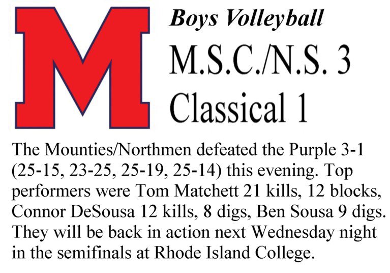 Mount St. Charles Athletics tweet media