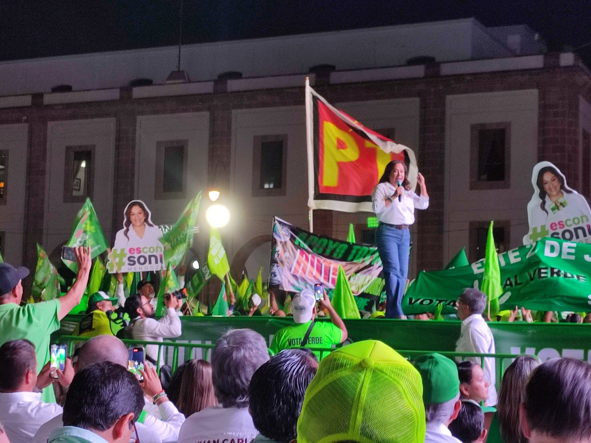 bordazt's tweet photo. #EsConSonia 💚💚#SLP #PartidoVerde https://t.co/iCJdEh7H8X
