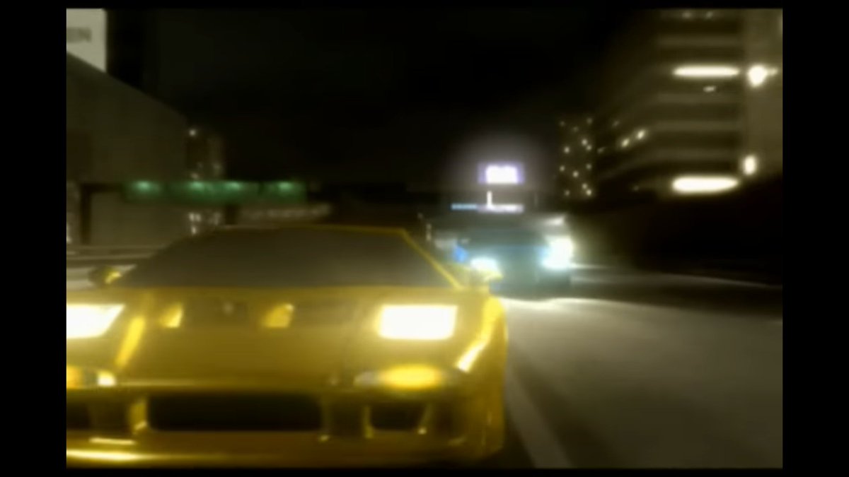 ちょっとしたトリビア 首都高バトル0のOPに出てくる夢見の生霊のNSXは