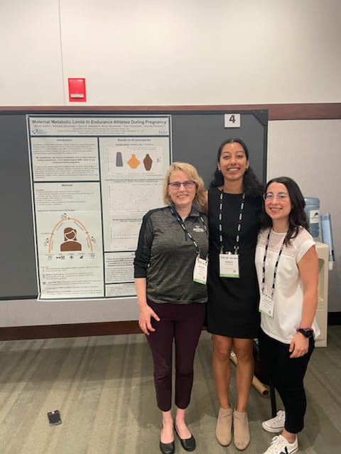 The best of conferences is getting to spend time with great researchers like <a href="/srishti_sadhir/">Srishti Sadhir</a> and know more about the amazing project she is developing! 🏃🏽‍♀️🤰🏽⚡ <a href="/KRHoward72/">KristenRHoward, PhD, ARNP</a> #ACSM2024 #Boston