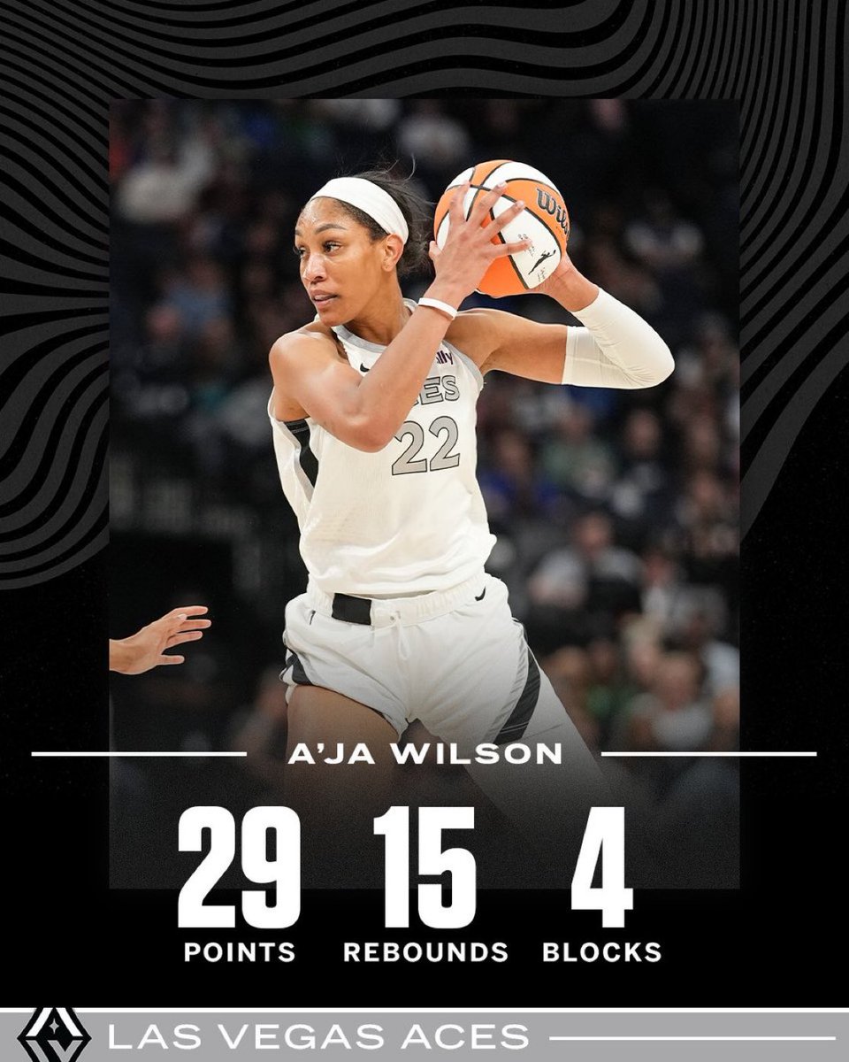 A'ja Wilson Dominates as the Aces Triumph Over the Lynx 🔥♠️