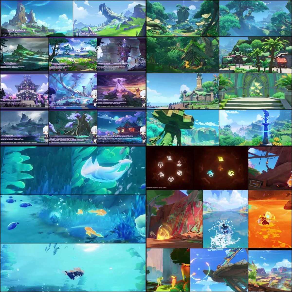 ✨ Every nation/region livestream teaser ✨ Inazuma is still the best for me i remember back how I was making plans just to explore some islands because it was rumoured to be hard ©️ Chung Wei Foong #Genshinlmpact #Genshin #GenshinMemes